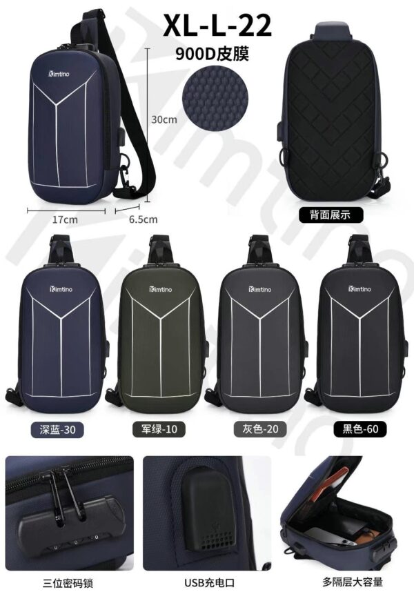 R$27,00 cada | CAIXA 120 peças XL-L-22# Bolsa transversal Ayayi