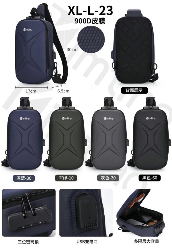 R$27,00 cada | CAIXA 120 peças XL-L-23# Bolsa transversal Ayayi