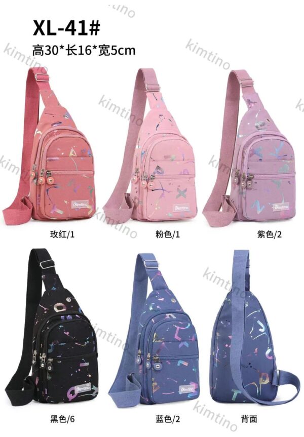 R$16,00 cada | CAIXA 180 peças XL-41# Bolsa transversal Ayayi