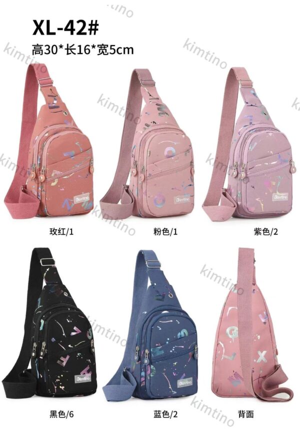 R$16,00 cada | CAIXA 180 peças XL-42# Bolsa transversal  Ayayi