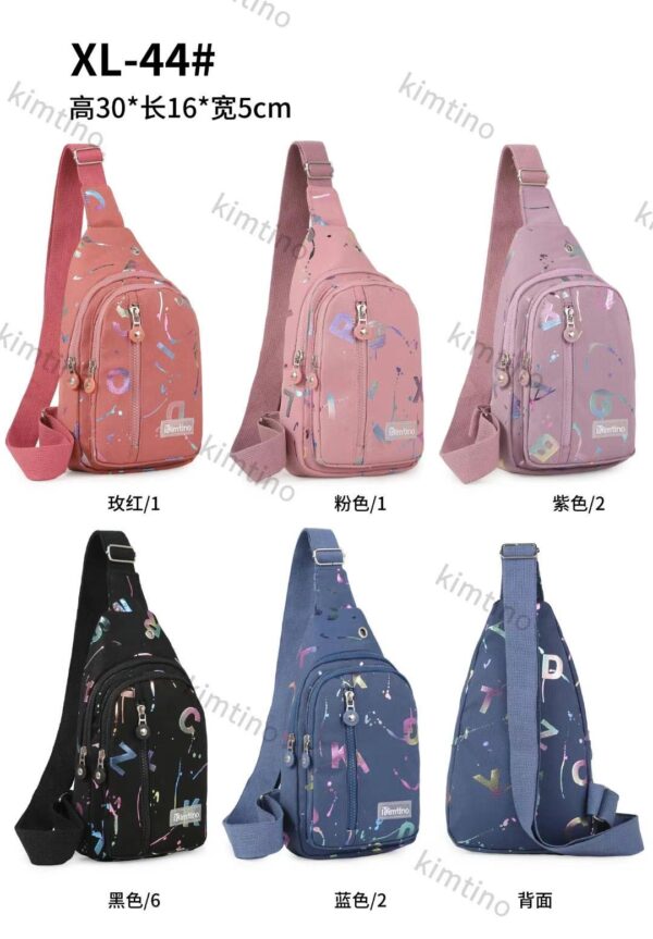 R$16,00 cada | CAIXA 180 peças XL-44# Bolsa transversal  Ayayi