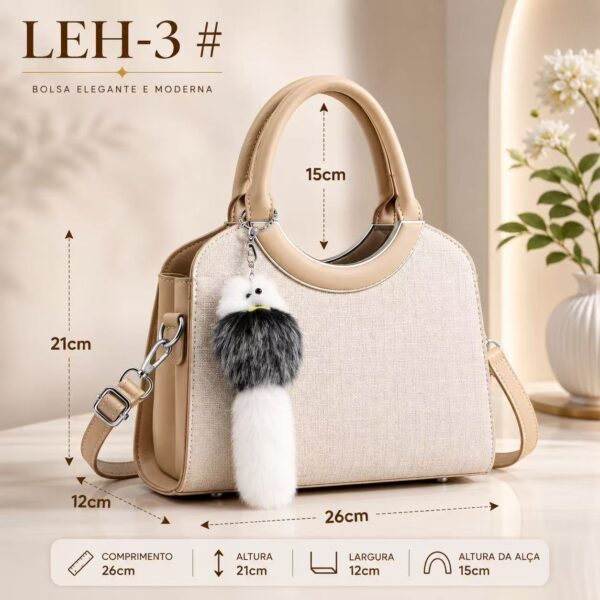R$50,00 Cada | CAIXA 70 peças LEH-3# Bolsa Feminina Elegance Premium com Alça Transversal  DescriçãoAyayi