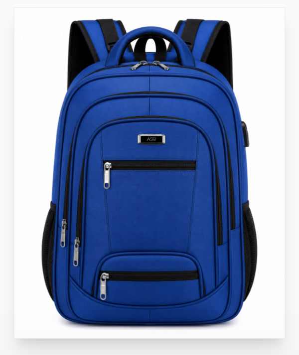 R$46,00 cada | CAIXA 60 peças XL-0# 49cm Mochila USB, Executiva para Trabalho, Mochila Antifurto Grande Capacidade Ayayi