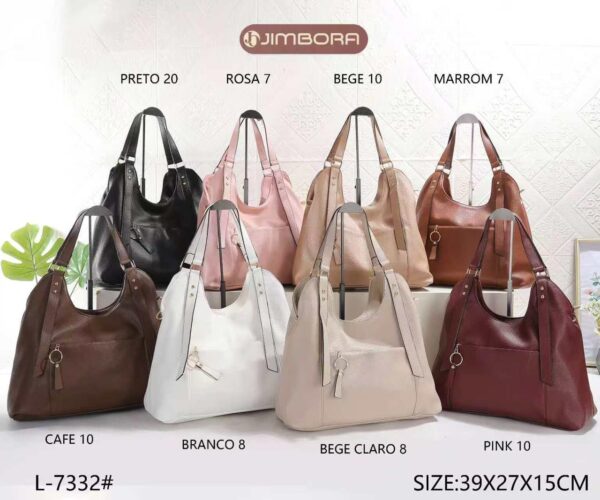 R$38,00 cada | CAIXA 80 peças L-7332# Bolsa feminina Ayayi