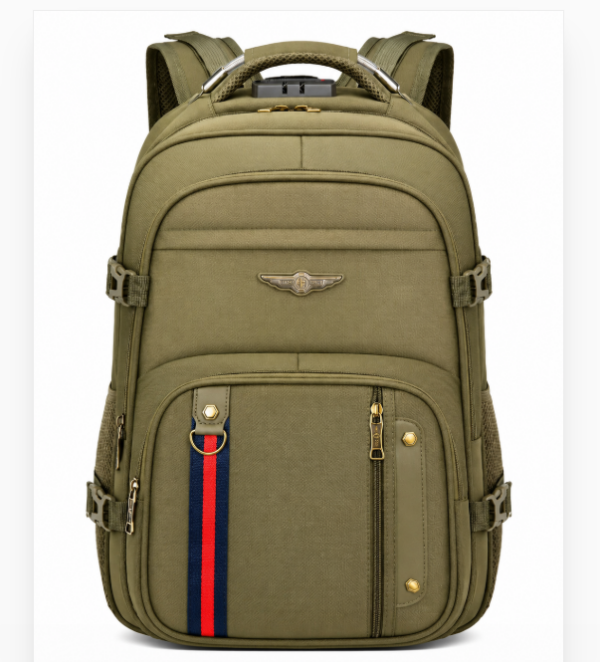R$50,00 Cada | CAIXA 60 peças C2025-99# Mochila 50cm Executiva Premium Masculina Grande Reforçada para Notebook, Viagem com Cadeado e Cabo de Aço