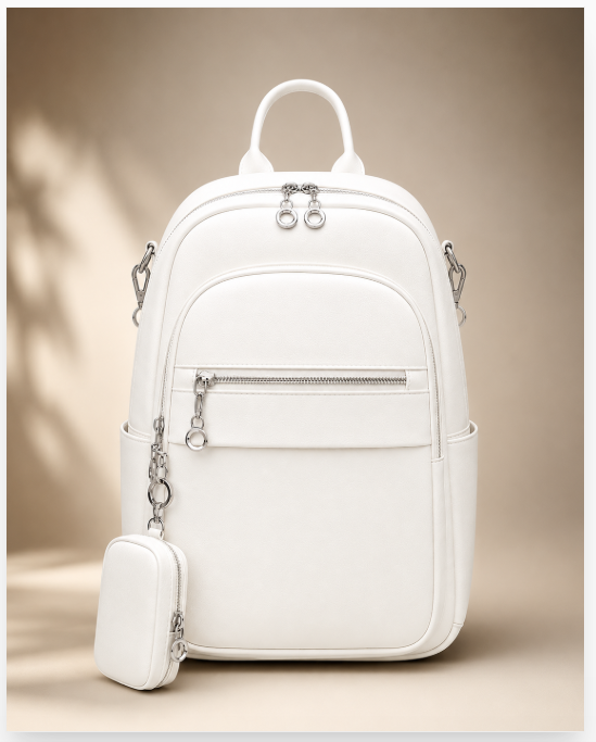 R$45,00 Cada | CAIXA 80 Peças L450-31# Mochila Feminina Premium  Impermeável Grande Fashion para Faculdade e Trabalho