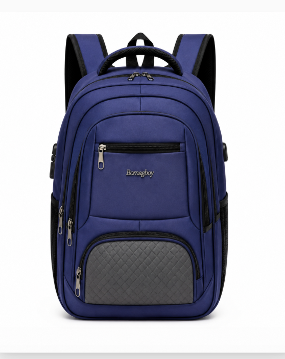 R$37,00 Cada | CAIXA 80 Peças XLR-2529# Mochila Executiva Premium com Entrada USB e Cadeado de Segurança