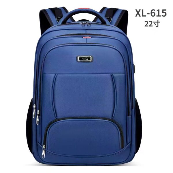 R$58,00 Cada/ Por R$57,00 | CAIXA 60 Peças XL-615# Mochila Executiva Grande GG Porta Notebook – Alta Capacidade para Trabalho, Faculdade e Viagens