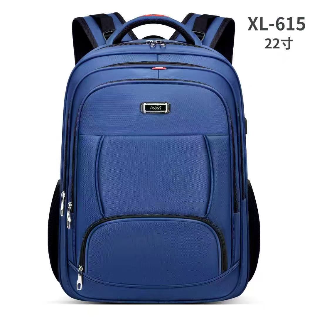 R$58,00 Cada/ Por R$57,00 | CAIXA 60 Peças XL-615# Mochila Executiva Grande GG Porta Notebook – Alta Capacidade para Trabalho, Faculdade e Viagens